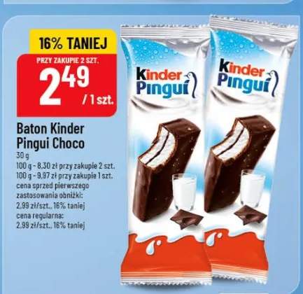 Baton Kinder Pingui Choco
