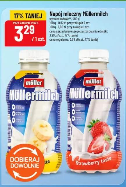 Napój mleczny Müllermilch