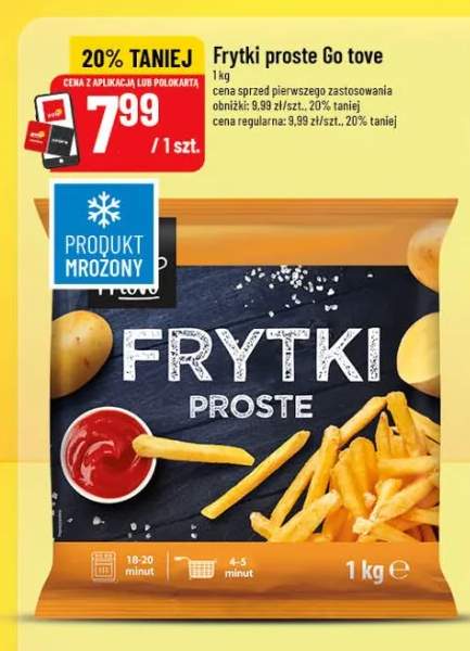 Frytki proste Go tove