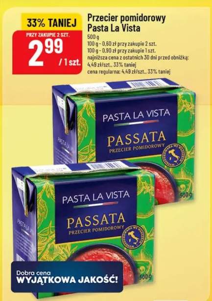 Przecier pomidorowy Pasta La Vista