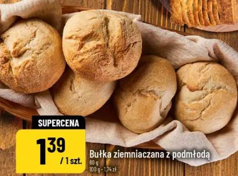 Bułka ziemniaczana z podmłodą