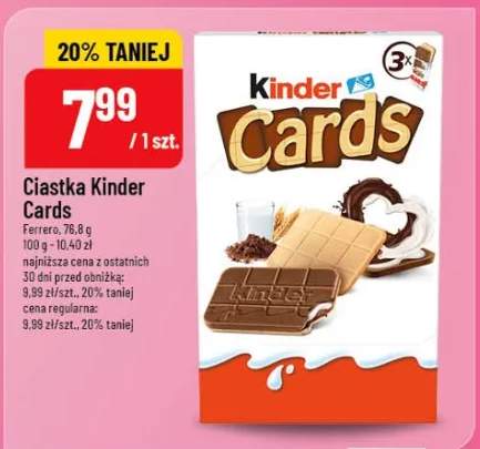 Ciastka Cards Ferrero