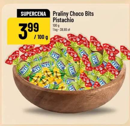 Cukierki Choco Bits Pistachio