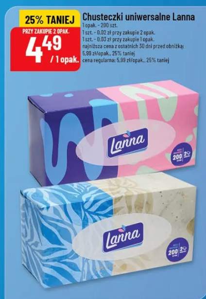 Chusteczki uniwersalne