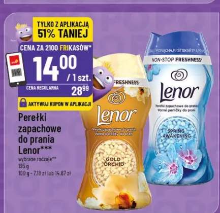 Perełki zapachowe do prania Lenor