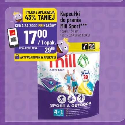 Kapsułki do prania Mill Sport