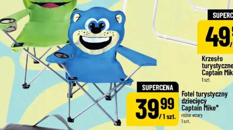 Krzesło turystyczne Captain Mike*