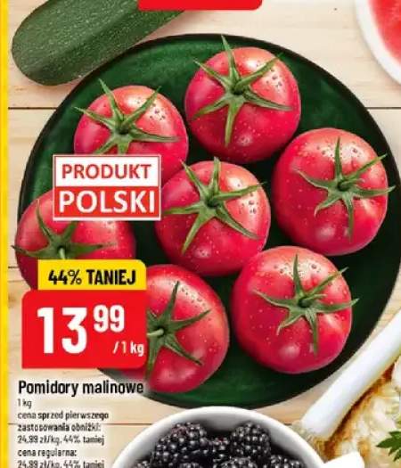 Pomidory malinowe polskie