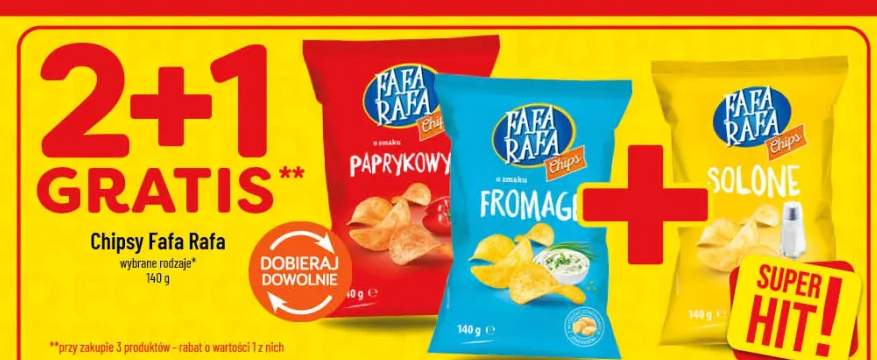 Chipsy Fafa Rafa paprykowy