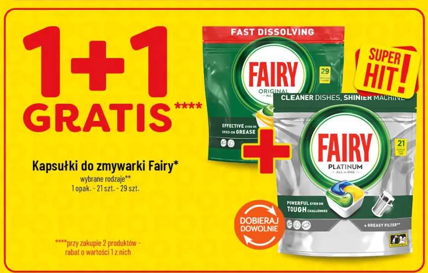 Kapsułki do zmywarki Fairy Original