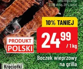 Boczek wieprzowy na grilla