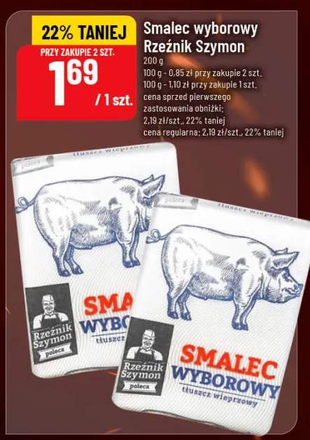 Smalec wyborowy Rzeźnik Szymon
