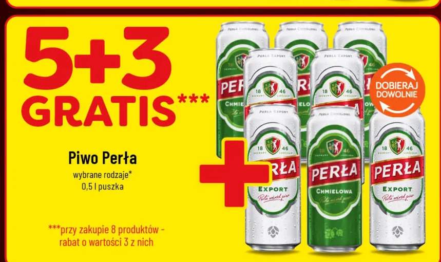 Piwo Perła wybrane rodzaje