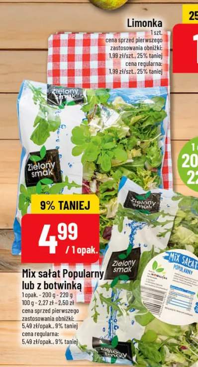 Mix sałat z botwinką Zielony Smak