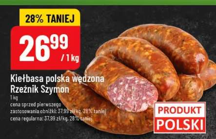 Kiełbasa polska wędzona Rzeźnik Szymon