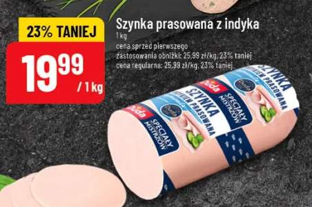 Szynka prasowana z indyka