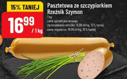 Pasztetowa ze szczypiorkiem Rzeźnik Szymon
