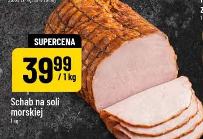 Schab na soli morskiej