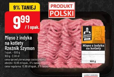 Mięso z indyka na kotlety Rzeźnik Szymon