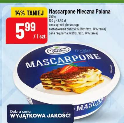 Mascarpone Mleczna Polana