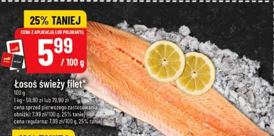 Łosoś świeży filet