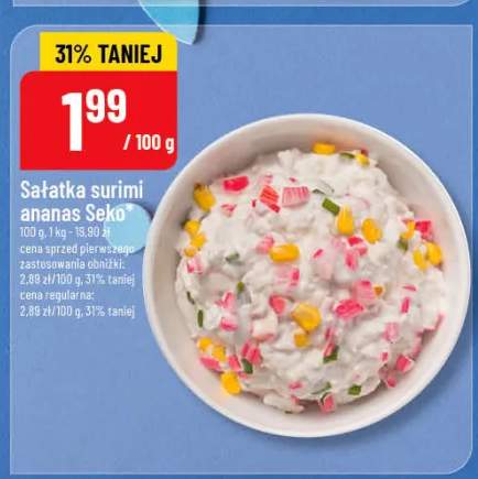 Sałatka surimi ananas Seko