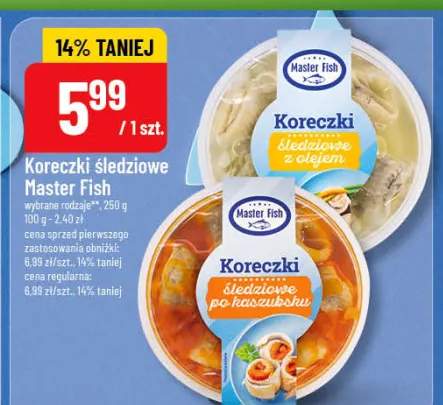 Koreczki śledziowe po kaszubsku Master Fish