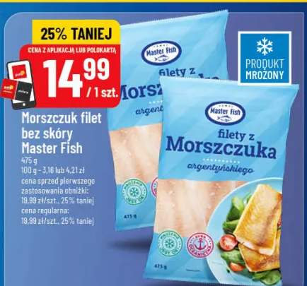 Morszczuk filet bez skóry Master Fish