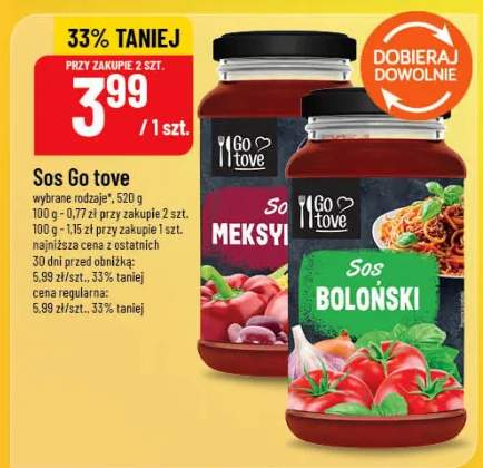 Sos Go tove meksykański
