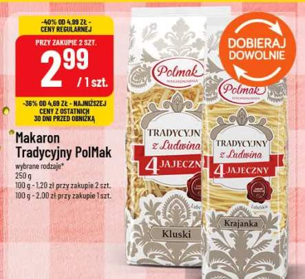 Makaron Tradycyjny PolMak Kluski