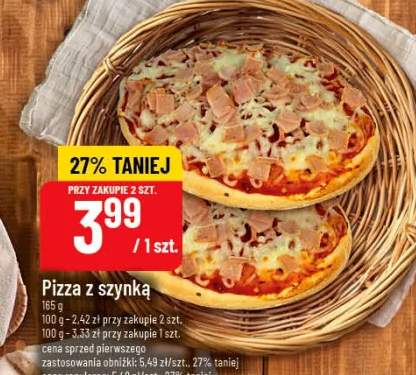 Pizza z szynką