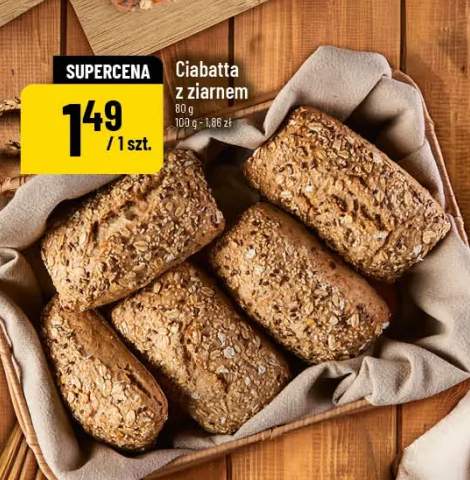 Ciabatta z ziarnem