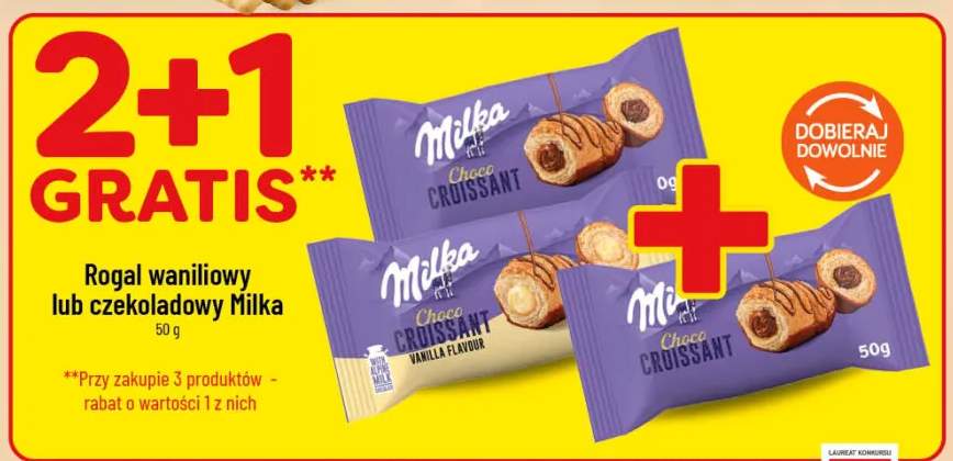 Rogal waniliowy Milka Choco Croissant