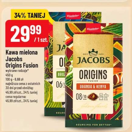 Kawa mielona Jacobs Origins Fusion