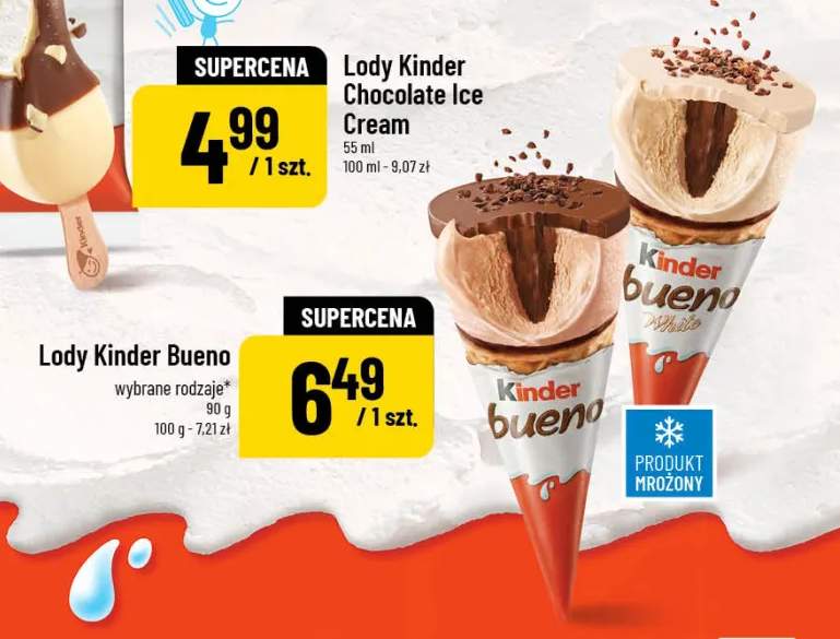 Lody Kinder Bueno