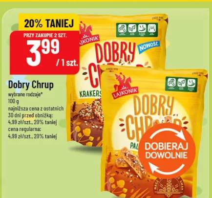 Krakersy Dobry Chrup Lajkonik