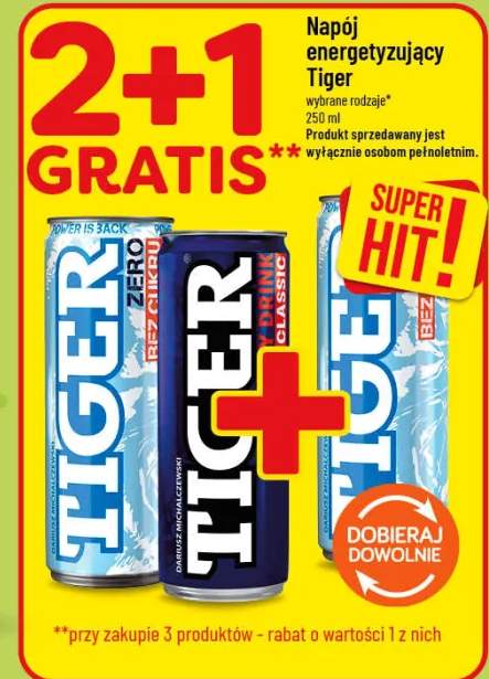 Napój energetyzujący Tiger Classic