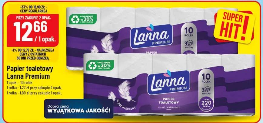 Papier toaletowy Lanna Premium