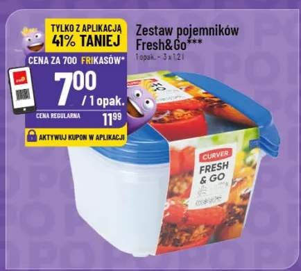 Zestaw pojemników Fresh&Go Curver