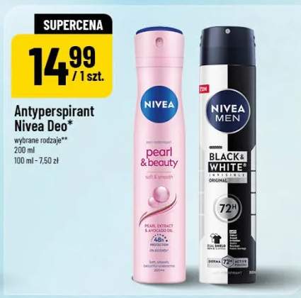 Antyperspirant Nivea Men Deo Black & White