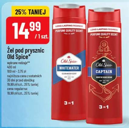 Żel pod prysznic Old Spice Whitewater 3in1