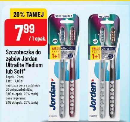 Szczoteczka do zębów Jordan Ultralite Soft