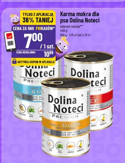 Karma mokra dla psa Dolina Noteci Premium