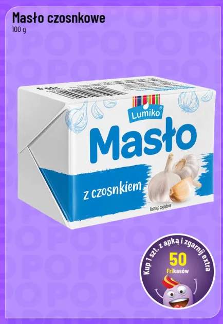 Masło czosnkowe Lumiko