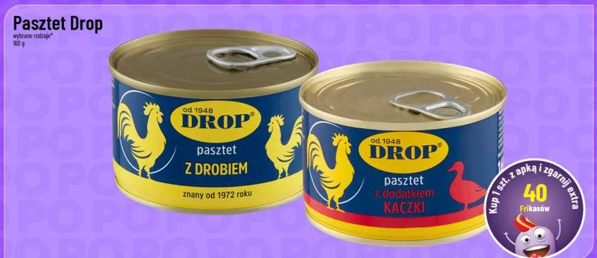 Pasztet z dodatkiem kaczki Drop