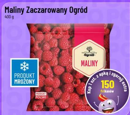 Maliny mrożone Zaczarowany Ogród