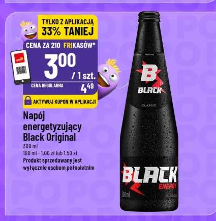 Napój energetyzujący Black Original