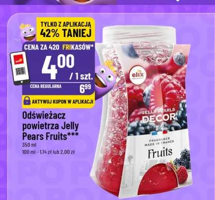 Odświeżacz powietrza Jelly Pearls Decor Fruits Elix
