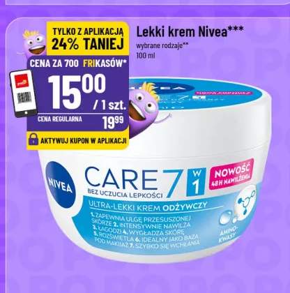 Lekki krem odżywczy Nivea Care 7w1