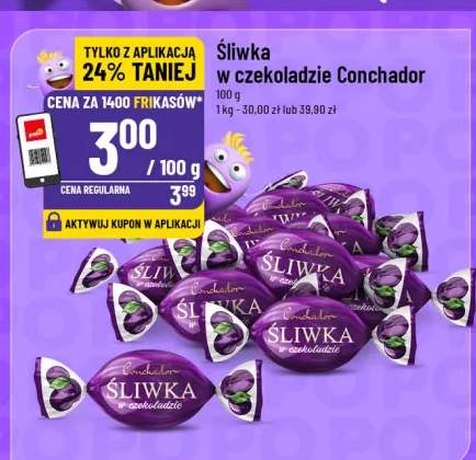 Śliwka w czekoladzie Conchador